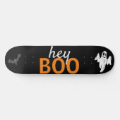 Skateboard - hey BOO Ghost / Fledermäuse Black (Horizontal)