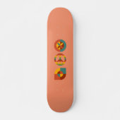 Skateboard, Hippie Skateboard (Vorne)