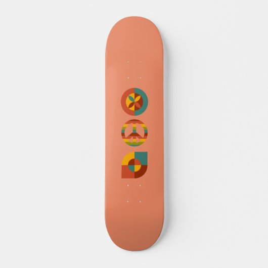 Skateboard, Hippie Skateboard (Vorne)