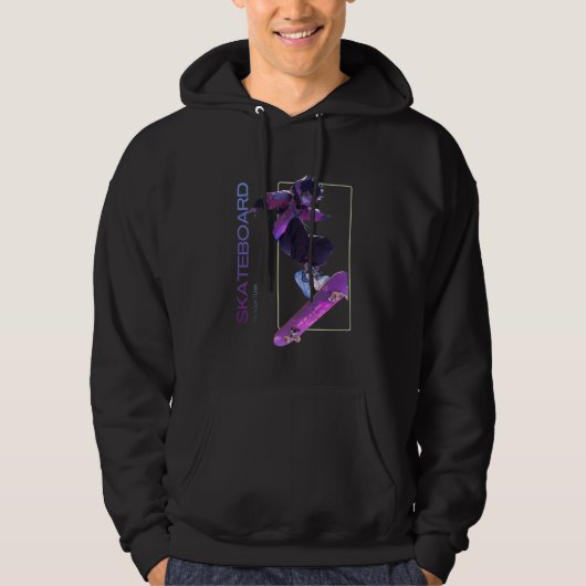 Skateboard Hoodies (Vorderseite)