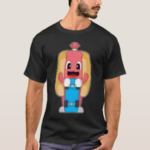 Skateboard Hotdog T-Shirt