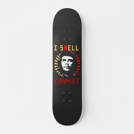 Skateboard "I SMELL COMMIES" (Vorne)