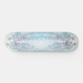 Skateboard Illustration mit Schattenmenschen. (Horizontal)