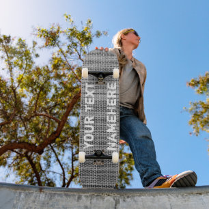 Skateboard-Imitate mit benutzerdefinierten Textnam Skateboard
