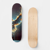 Skateboard in die Höhe schießen (Vorderseite)