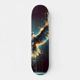 Skateboard in die Höhe schießen