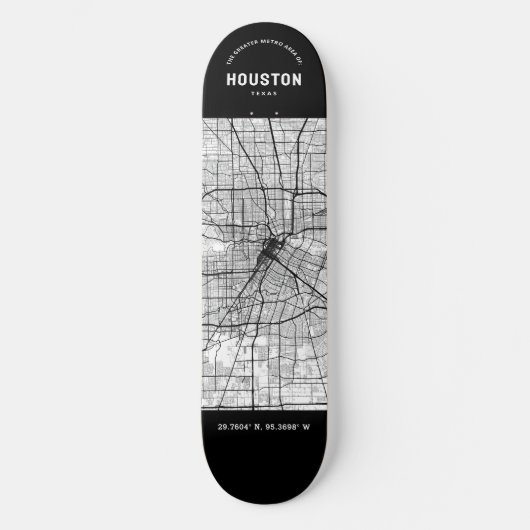 Skateboard in Houston City (Vorderseite)