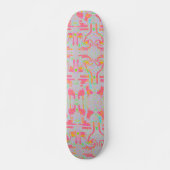 Skateboard in rosa ZIZAGO (Vorne)