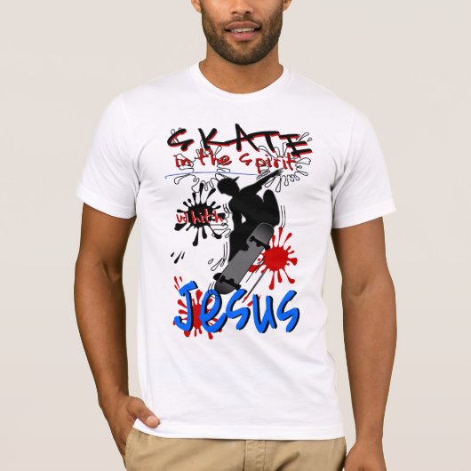 Skateboard in the Spirit T-Shirt (Vorderseite)