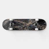 Skateboard - Industrial Dark Stone Mosaik Deck (Horizontal)