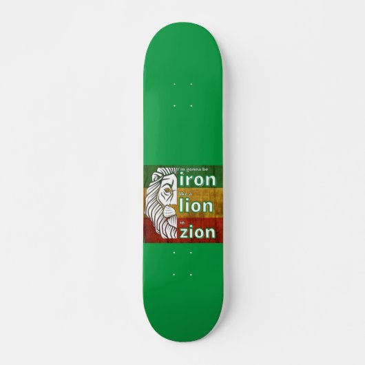 Skateboard "IRON LION" (Vorne)
