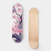 Skateboard Japanisch Cherry Blossom (Vorderseite)