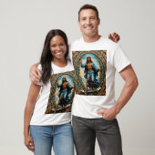Skateboard Jesus Sacred Art Funny Religious T-Shir T-Shirt (Unisex)