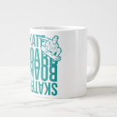 skateboard  Jumbo-Tasse (Vorderseite Rechts)