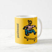 Skateboard-Kaffeetasse Kaffeetasse (VorderseiteRechts)