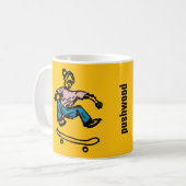 Skateboard-Kaffeetasse Kaffeetasse (Vorderseite Links)