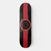 Skateboard Kanada seit 1867 (Schwarz) (Vorderseite)