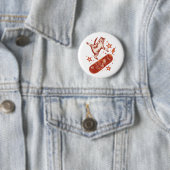 Skateboard-Katze Y2K 90er Stil Button (Beispiel)