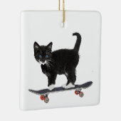 Skateboard Keramikornament (Rechts)