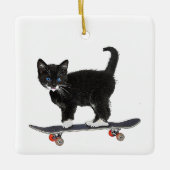 Skateboard Keramikornament (Vorderseite)