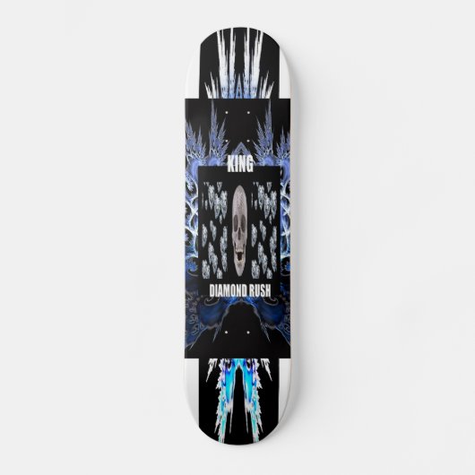 SKATEBOARD-KING DIAMOND-EILE SKATEBOARD (Vorderseite)
