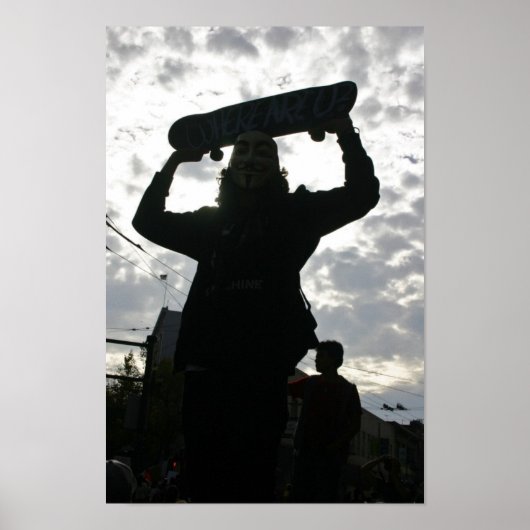 Skateboard King Poster (Vorne)