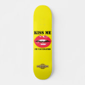Skateboard "KISS ME" (Vorne)