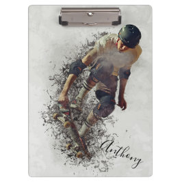 Skateboard Klemmbrett