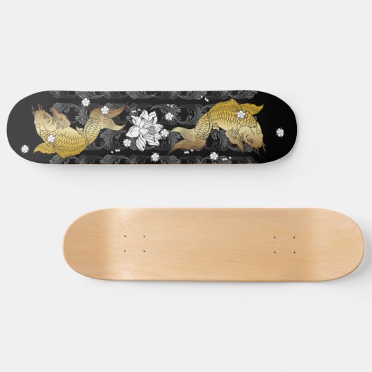 Skateboard Koi Gold (Horizontal)