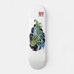Skateboard Koi-Stil