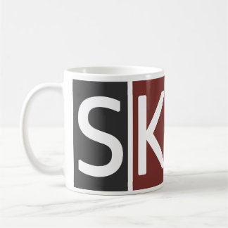 Skateboard-Kunstprint Kaffeetasse