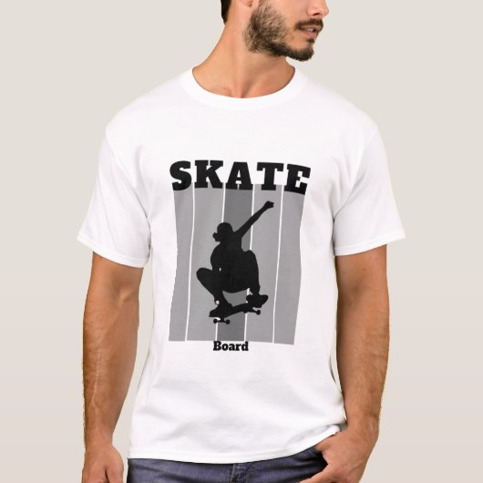 Skateboard Life | Urban Street Style Skate T-Shirt (Vorderseite)