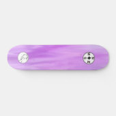 Skateboard Lila Compass & Map (Horizontal)
