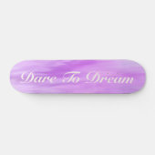 Skateboard Lila Dare to Dream (Horizontal)