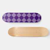 Skateboard Lila Diamonds HAMbWG (Horizontal)