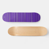 Skateboard Lila mit Lines HAMbWG (Horizontal)