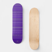 Skateboard Lila mit Lines HAMbWG (Vorderseite)