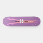 Skateboard lila mit rosa HAMbyWG (Horizontal)