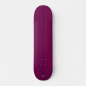 Skateboard Lila mit rosa Linien HAMbWG (Vorne)