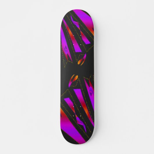 Skateboard "Lila Rayz" (Vorne)