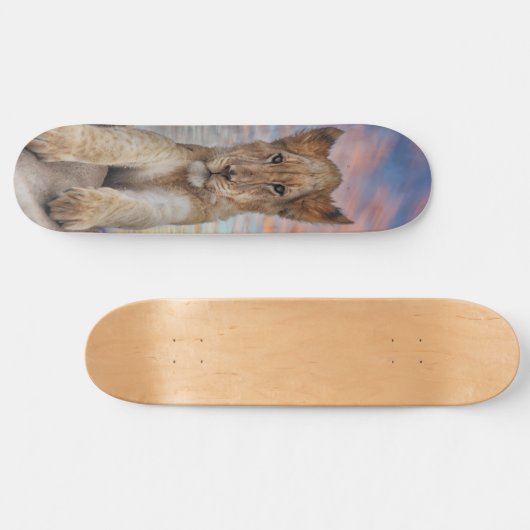 Skateboard LION CUB SUNSET (Horizontal)