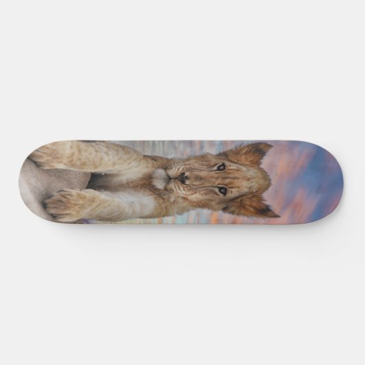 Skateboard LION CUB SUNSET (Horizontal)