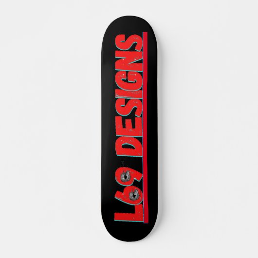Skateboard "LOGO L69 Designs" (Vorne)