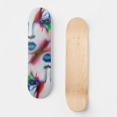 Skateboard "Look On You" (Vorderseite)