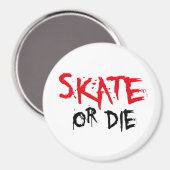 skateboard magnet (Vorderseite/Rückseite)