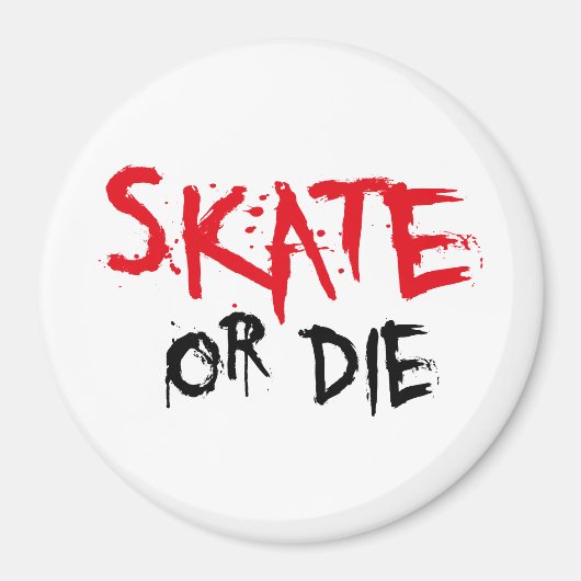 skateboard magnet (Vorne)