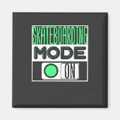 Skateboard Magnet (Vorne)