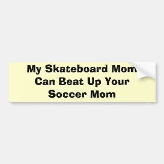 Skateboard-Mama-Autoaufkleber Autoaufkleber