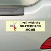Skateboard-Mama-Autoaufkleber Autoaufkleber (Auf Auto)