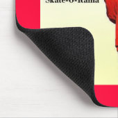 Skateboard-Mamas Mousepad (Ecke)